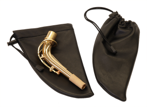 Saxophone Crook Tenor  Lamb leather with velvet cushion , Item ID T32