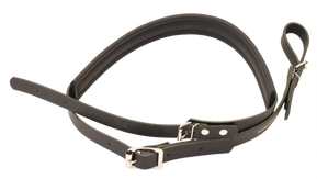 Full leather strap, 40mm, black , Item ID 2.016-40