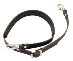 Full leather strap, 40mm, black , Item ID 2.017-40